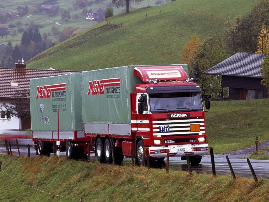  Scania R143M 6x2 1988 года  (фото 3 из 5)